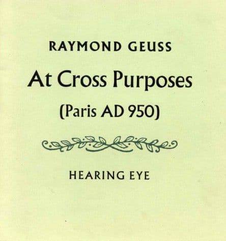 At Cross Purposes geuss at cross purposes